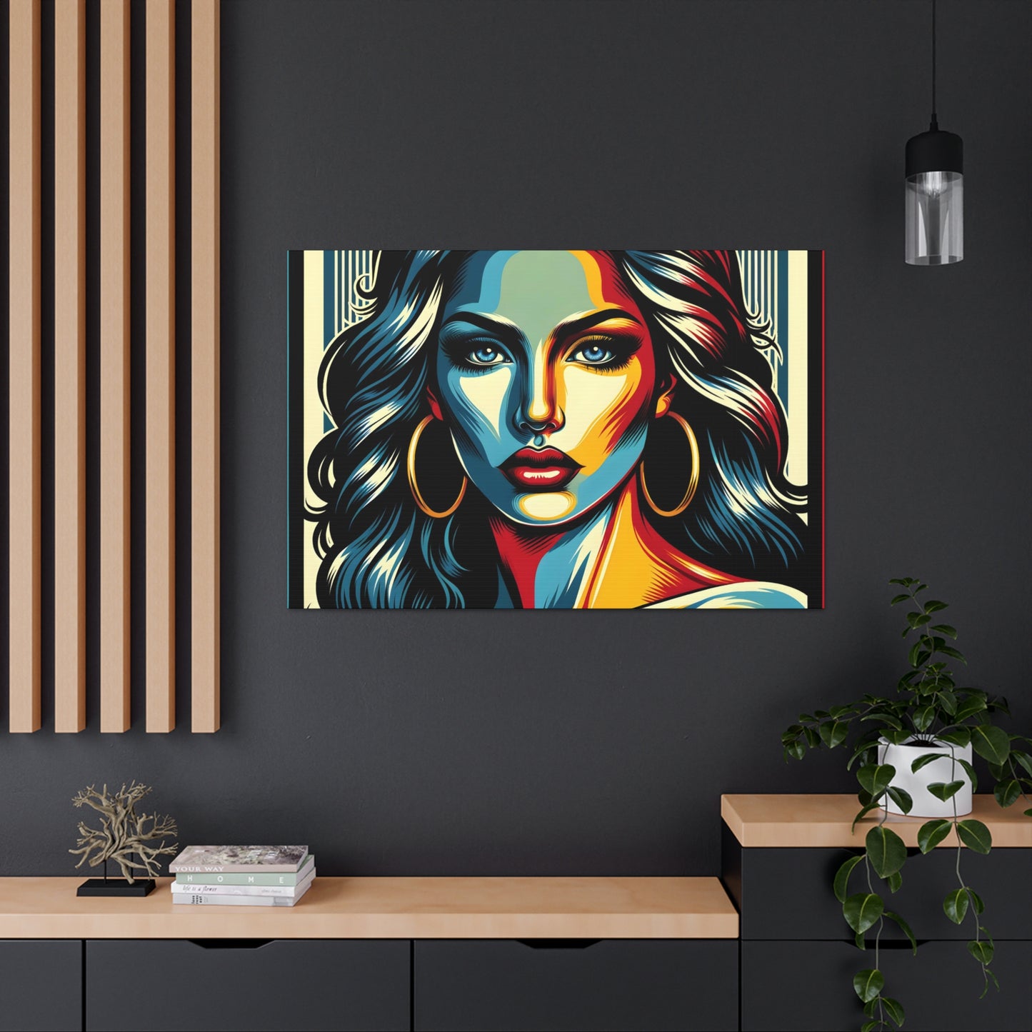 Pop Rebel Portrait - Pop Wall Art