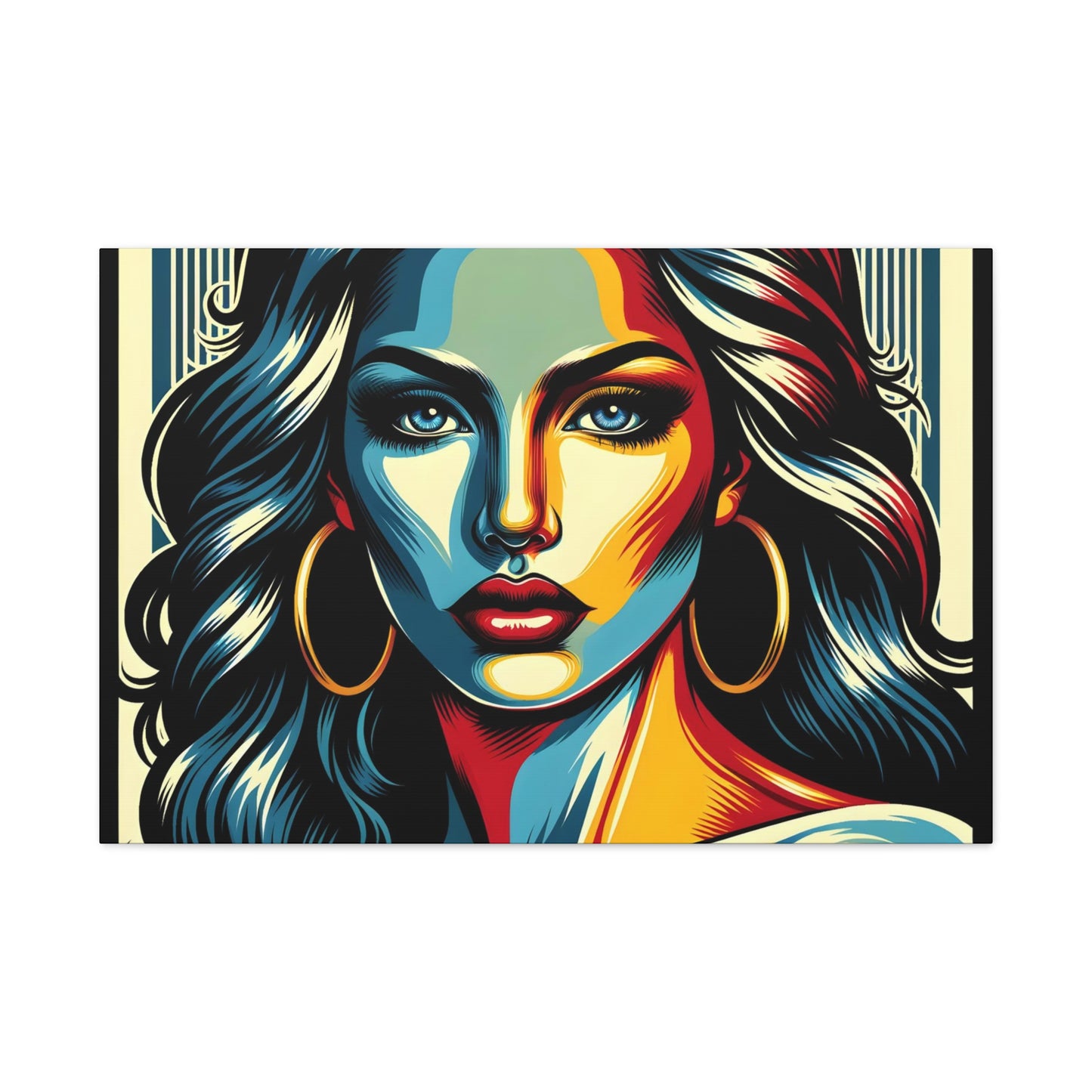 Pop Rebel Portrait - Pop Wall Art