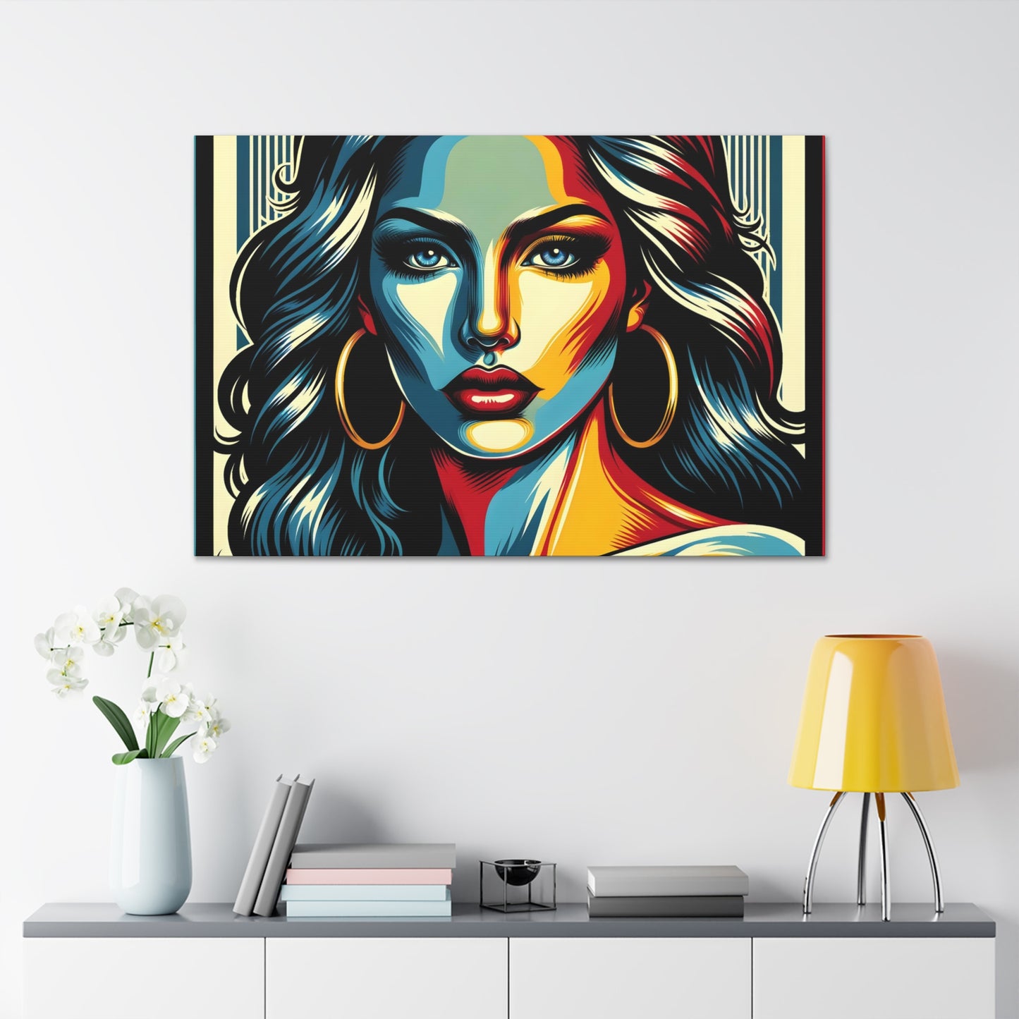 Pop Rebel Portrait - Pop Wall Art