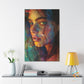 Color Dream Drift - Original Tie-dye Style Portrait Wall Art