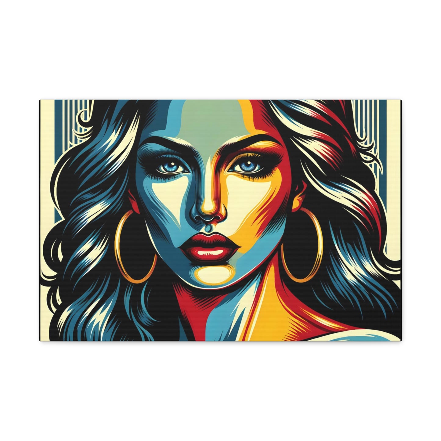 Pop Rebel Portrait - Pop Wall Art