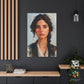 Angular Elegance - Original Low Poly Style Portrait Wall Art - NeoDIGITALis ARTimata