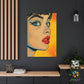 Bold Retro Glam - Original Pop Style Portrait Wall Art - NeoDIGITALis ARTimata