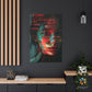 Circuitry Silhouette - Original Glitch Style Portrait Wall Art - NeoDIGITALis ARTimata