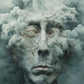 Clouded Reverie - Original Surrealism Style Portrait Wall Art - NeoDIGITALis ARTimata