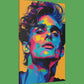 Colorplay Contemplation - Original Pop Art_colors Style Portrait Wall Art - NeoDIGITALis ARTimata