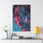 Cyber Dream Streaks - Original Glitch Style Portrait Wall Art - NeoDIGITALis ARTimata