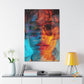 Cyber Flicker Essence - Original Glitch Style Portrait Wall Art - NeoDIGITALis ARTimata