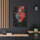 Digital Chaos Beauty - Original Glitch Style Portrait Wall Art - NeoDIGITALis ARTimata