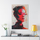 Digital Identity Echoes - Original Glitch Style Portrait Wall Art - NeoDIGITALis ARTimata