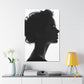 Elevated Contemplation Art - Original Silhouette Style Portrait Wall Art - NeoDIGITALis ARTimata