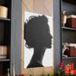 Elevated Contemplation Art - Original Silhouette Style Portrait Wall Art - NeoDIGITALis ARTimata