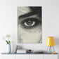 Eye of Intrigue - Original Etching Style Portrait Wall Art - NeoDIGITALis ARTimata