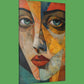 Fragmented Gaze Gallery - Original Cubism Style Portrait Wall Art - NeoDIGITALis ARTimata