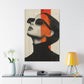 Mystic Modern Muse - Original Bauhaus Style Portrait Wall Art - NeoDIGITALis ARTimata