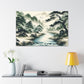 Mystic River Panorama - Chinese Brush Wall Art - NeoDIGITALis ARTimata