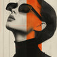 Mystique Modernista - Original Bauhaus Style Portrait Wall Art - NeoDIGITALis ARTimata