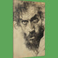 Rugged Sepia Stare - Original Etching Style Portrait Wall Art - NeoDIGITALis ARTimata