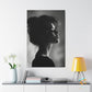 Shadowed Elegance - Original Silhouette Style Portrait Wall Art - NeoDIGITALis ARTimata