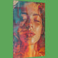 Vivid Embrace Artwork - Original Tie-dye Style Portrait Wall Art - NeoDIGITALis ARTimata