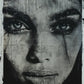 Weathered Soul Gaze - Original Etching Style Portrait Wall Art - NeoDIGITALis ARTimata