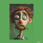 Whimsical Gaze Studio - Original Claymation Style Portrait Wall Art - NeoDIGITALis ARTimata