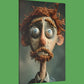 Whimsical Gaze Studio - Original Claymation Style Portrait Wall Art - NeoDIGITALis ARTimata