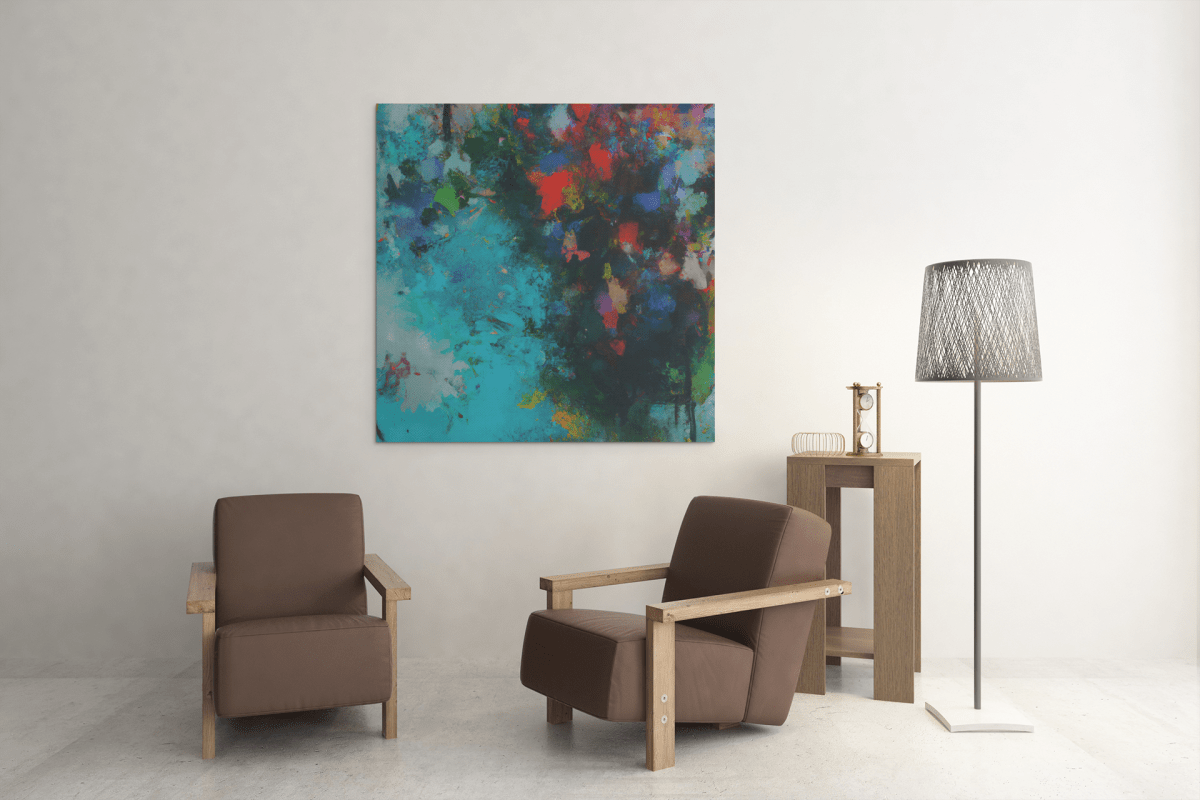 Antonie Leclair - Digital Abstract Art Canvas - Neodigitalis Artimata