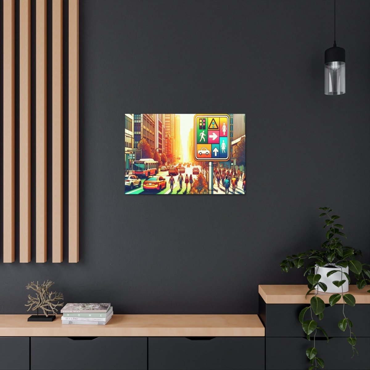 Chromatic Urban Pulse - Pop Wall Art - Neodigitalis Artimata