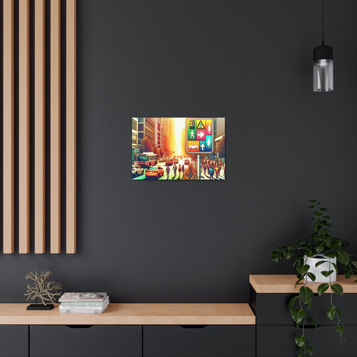 Chromatic Urban Pulse - Pop Wall Art - Neodigitalis Artimata