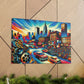 Cinematic Vibrance: Urban Reel - Pop Wall Art - Neodigitalis Artimata