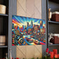 Cinematic Vibrance: Urban Reel - Pop Wall Art - Neodigitalis Artimata