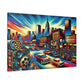 Cinematic Vibrance: Urban Reel - Pop Wall Art - Neodigitalis Artimata