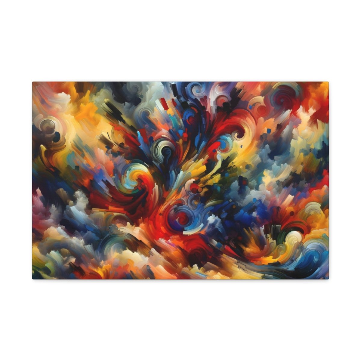 Color Rapture Canvas - Abstract Wall Art - Neodigitalis Artimata