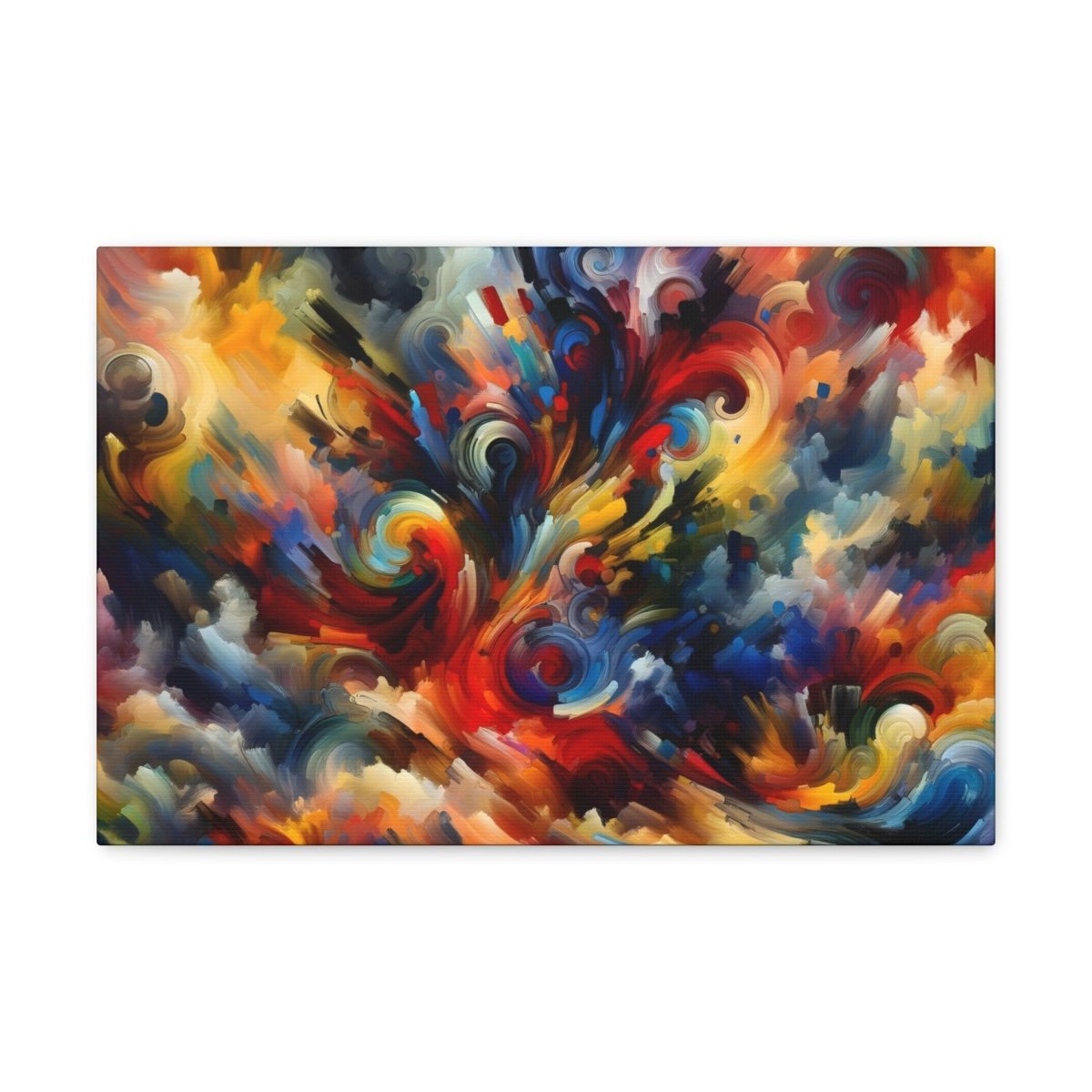 Color Rapture Canvas - Abstract Wall Art - Neodigitalis Artimata