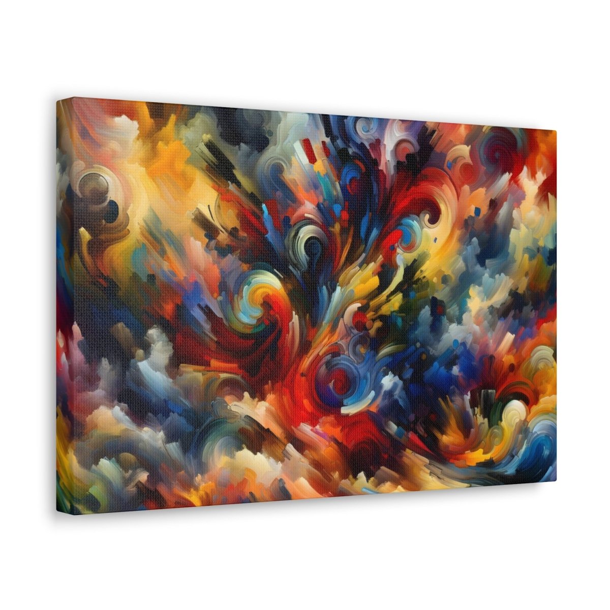 Color Rapture Canvas - Abstract Wall Art - Neodigitalis Artimata