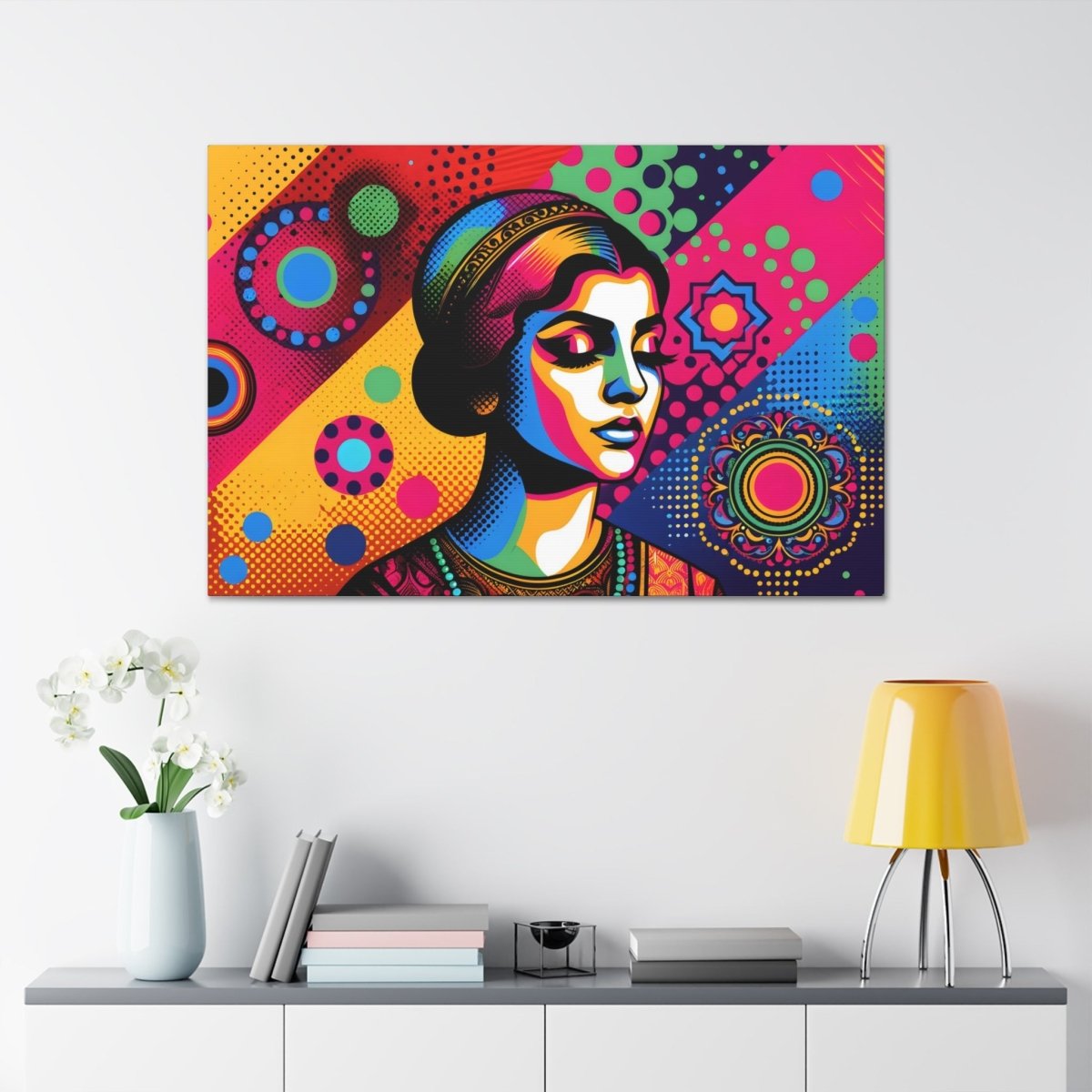 Cosmic Elegance Mosaic - Pop Wall Art - Neodigitalis Artimata