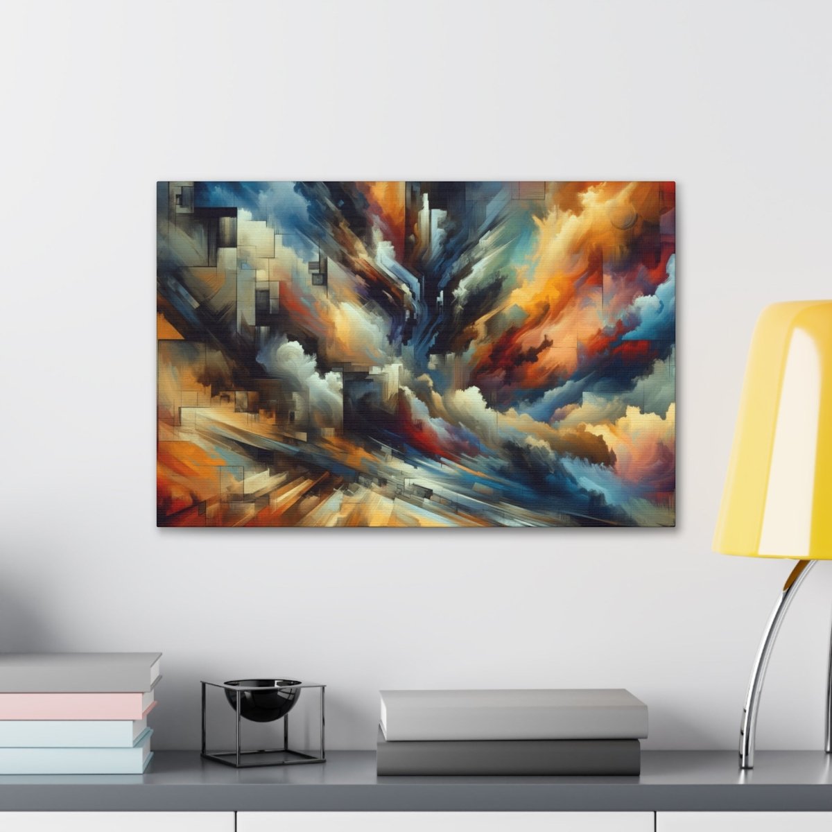 Cosmic Whirlwind Embrace - Abstract Wall Art - Neodigitalis Artimata