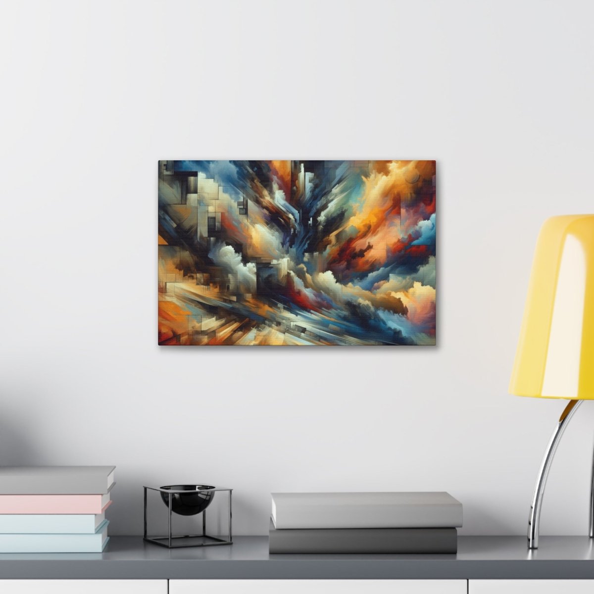 Cosmic Whirlwind Embrace - Abstract Wall Art - Neodigitalis Artimata