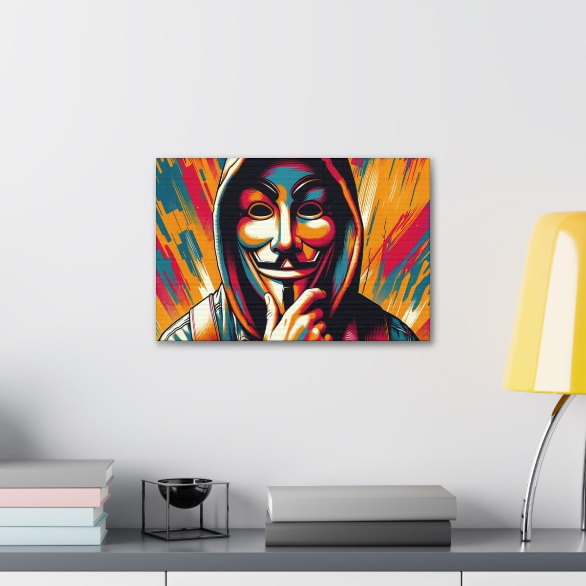 Digital Masquerade Pop Art - Pop Wall Art - Neodigitalis Artimata