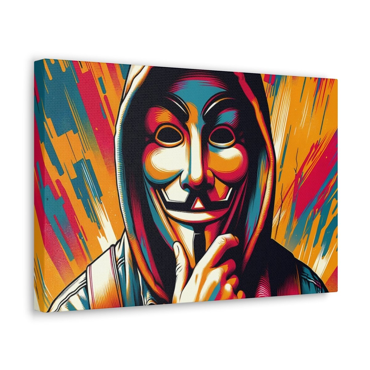 Digital Masquerade Pop Art - Pop Wall Art - Neodigitalis Artimata