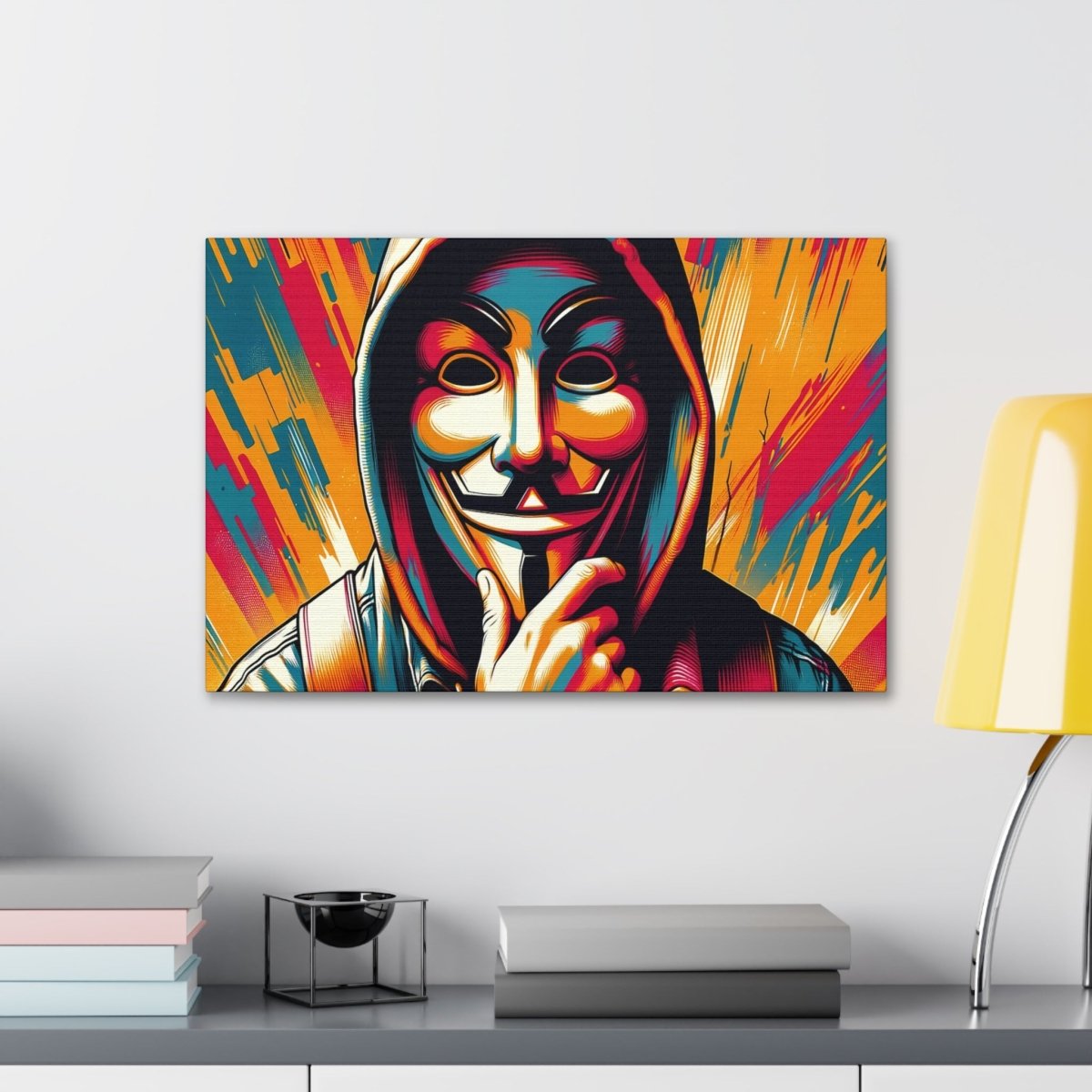 Digital Masquerade Pop Art - Pop Wall Art - Neodigitalis Artimata