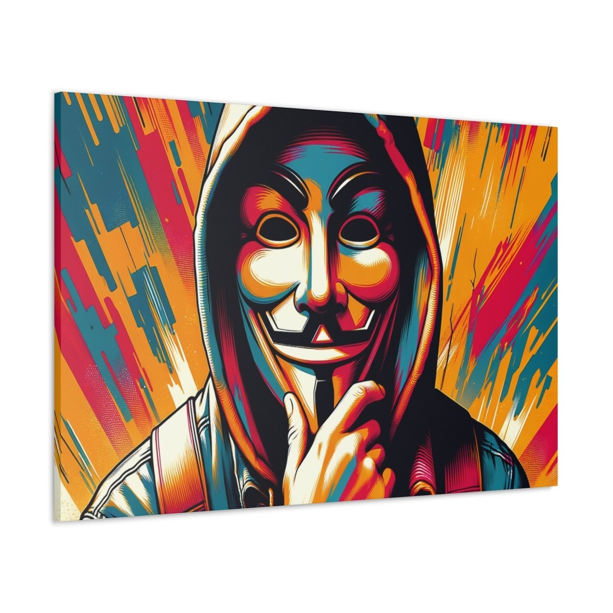 Digital Masquerade Pop Art - Pop Wall Art - Neodigitalis Artimata