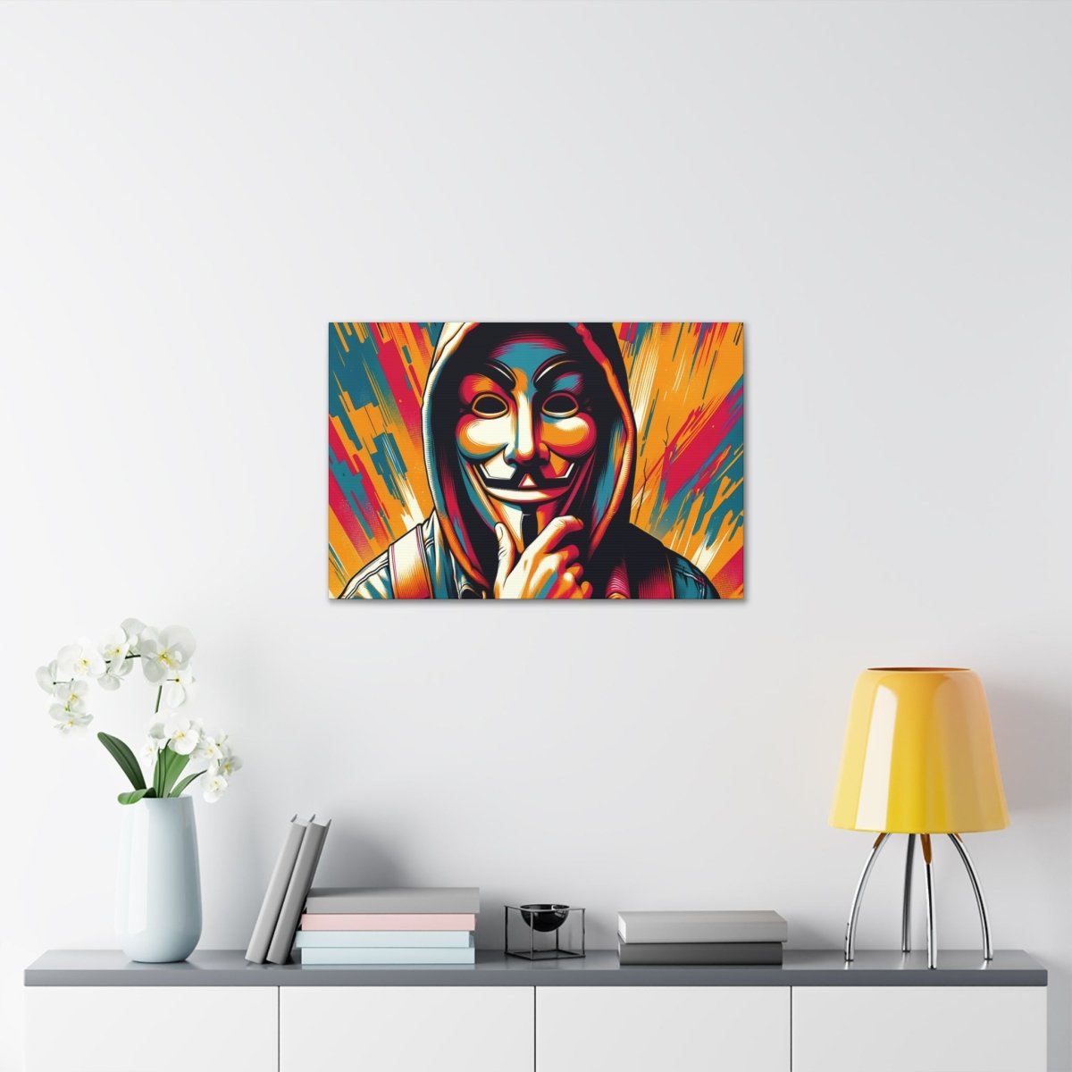 Digital Masquerade Pop Art - Pop Wall Art - Neodigitalis Artimata