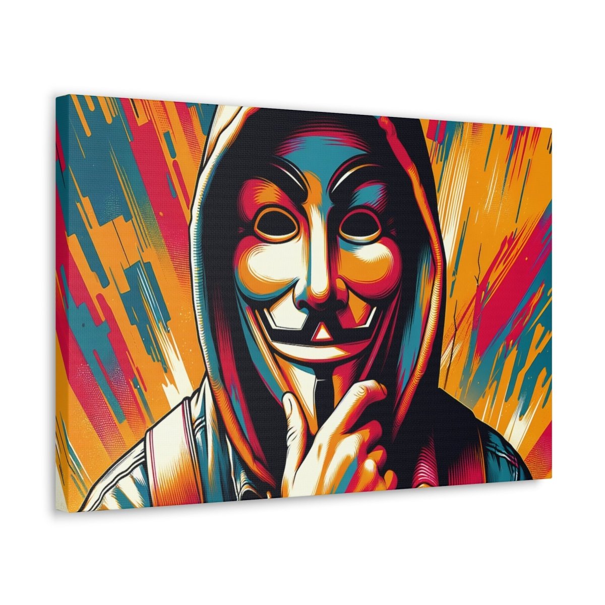 Digital Masquerade Pop Art - Pop Wall Art - Neodigitalis Artimata