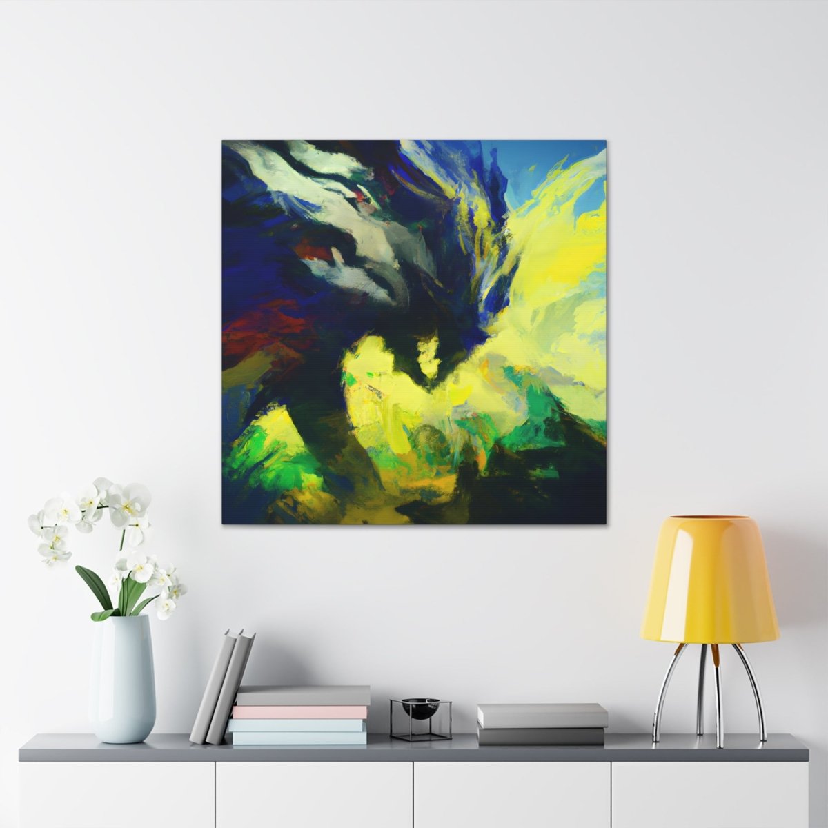 Evelina Demontier - Digital Abstract Art Canvas - Neodigitalis Artimata