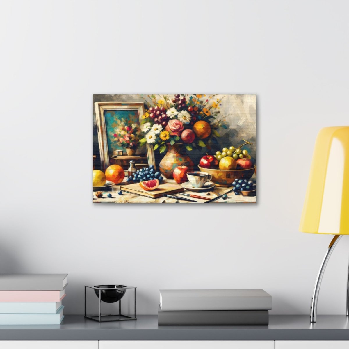 Luminous Floral Symphony - Impressionist Wall Art - NeoDIGITALis ARTimata