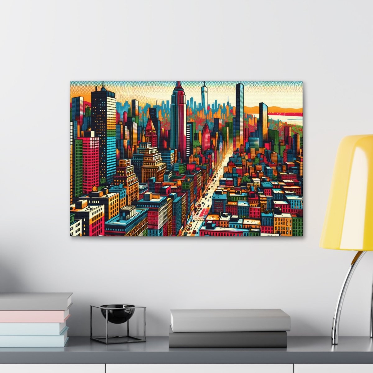 Pop Prism Urban Pulse - Pop Wall Art - Neodigitalis Artimata