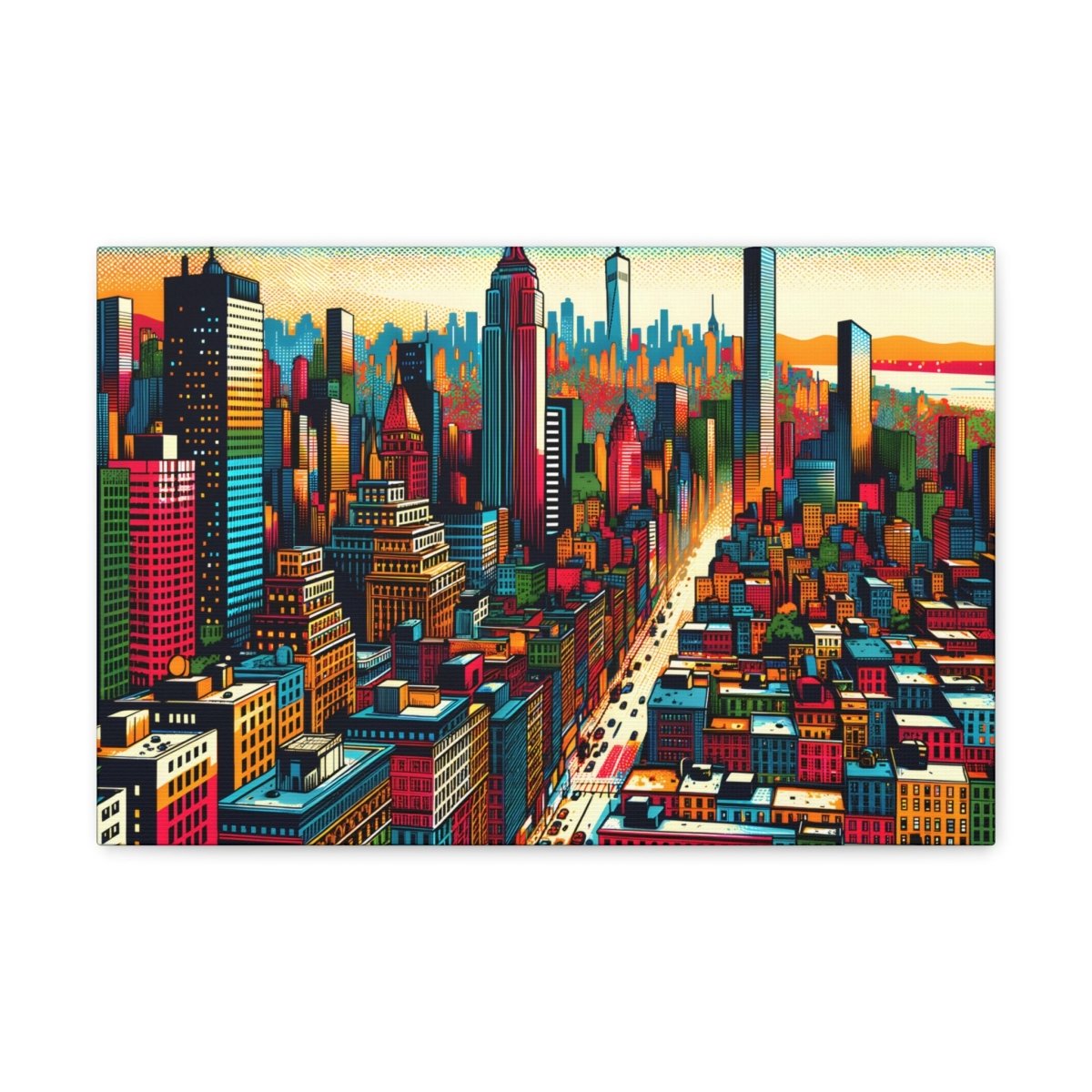 Pop Prism Urban Pulse - Pop Wall Art - Neodigitalis Artimata