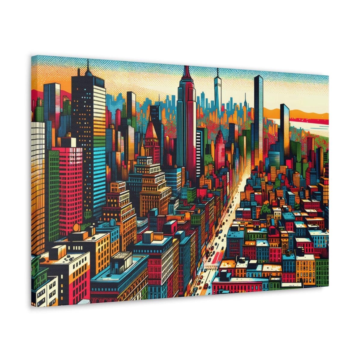 Pop Prism Urban Pulse - Pop Wall Art - Neodigitalis Artimata